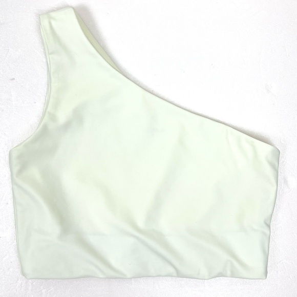 Alohas Manola Asymmetrical Shoulder Naked Top Bra Avorio - Picture 11 of 12